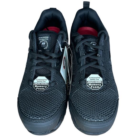 Skechers Work Electrical Hazard Composite Toe Memory Foam Sneakers size 8.5 New - Picture 2 of 6